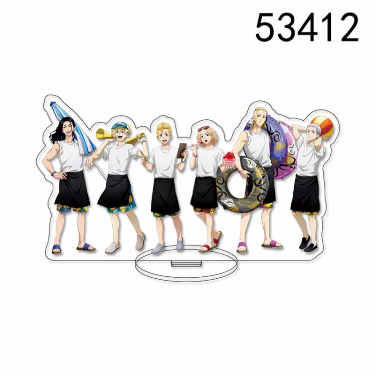 Tokyo Revengers Anime characters acrylic Standing Plates Keychain 15CM