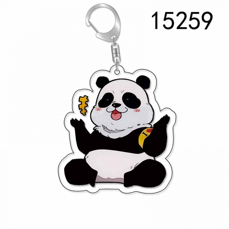 Jujutsu Kaisen Anime Acrylic Keychain Charm price for 5 pcs