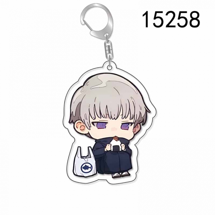 Jujutsu Kaisen Anime Acrylic Keychain Charm price for 5 pcs