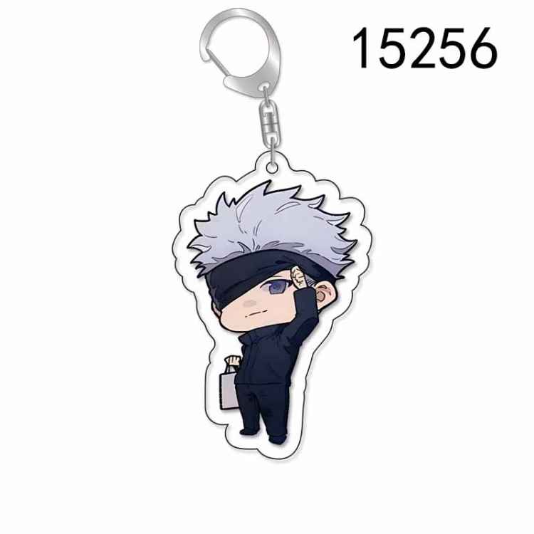 Jujutsu Kaisen Anime Acrylic Keychain Charm price for 5 pcs