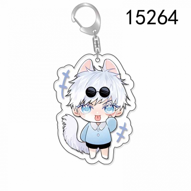 Jujutsu Kaisen Anime Acrylic Keychain Charm price for 5 pcs