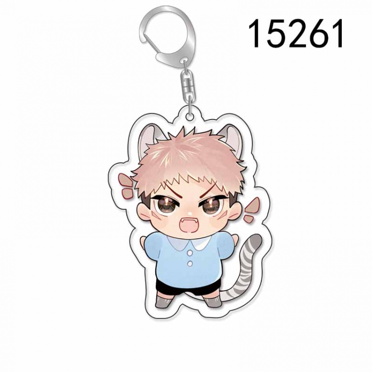 Jujutsu Kaisen Anime Acrylic Keychain Charm price for 5 pcs