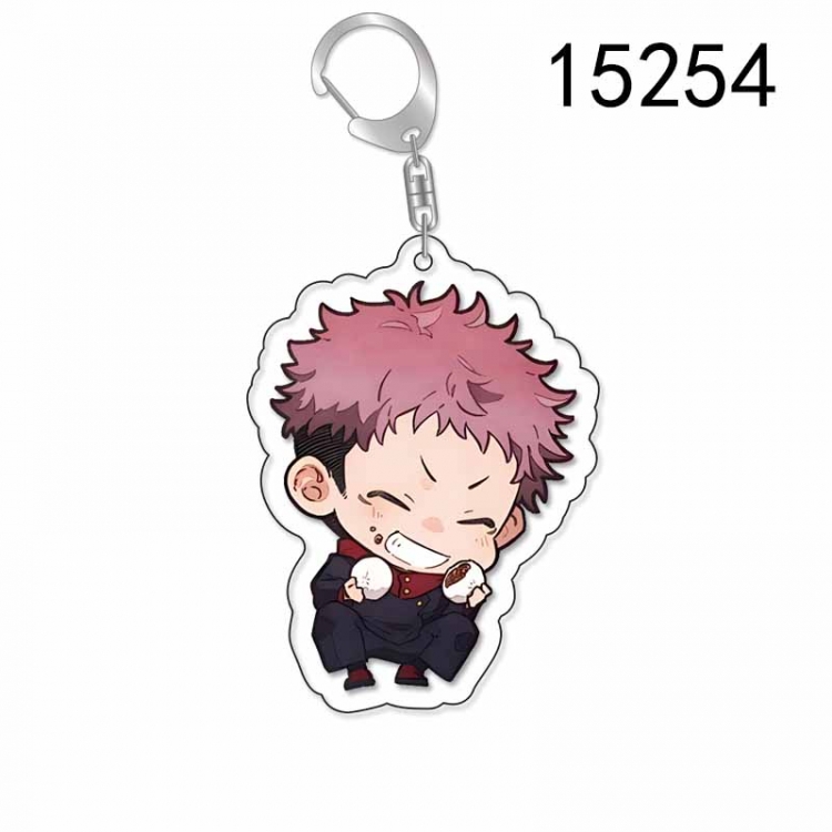 Jujutsu Kaisen Anime Acrylic Keychain Charm price for 5 pcs
