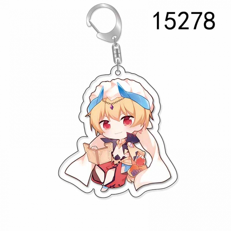 Fate stay night Anime Acrylic Keychain Charm price for 5 pcs
