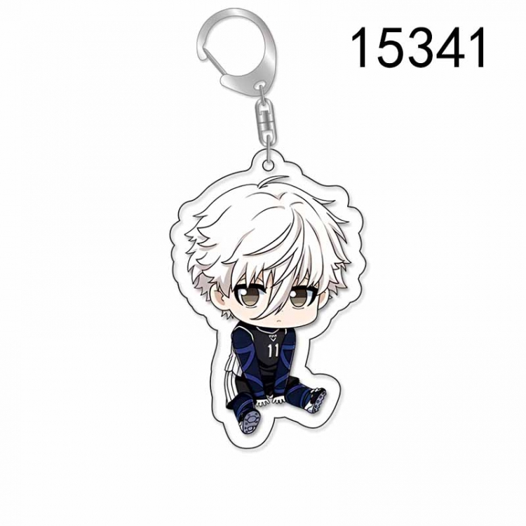 BLUE LOCK Anime Acrylic Keychain Charm price for 5 pcs 15341