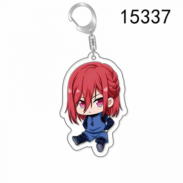 BLUE LOCK Anime Acrylic Keychain Charm price for 5 pcs 15337