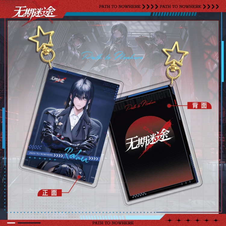 PathtoNowhere Star Chain Square Acrylic Pendant Bag Pendant Keychain price for 5 pcs