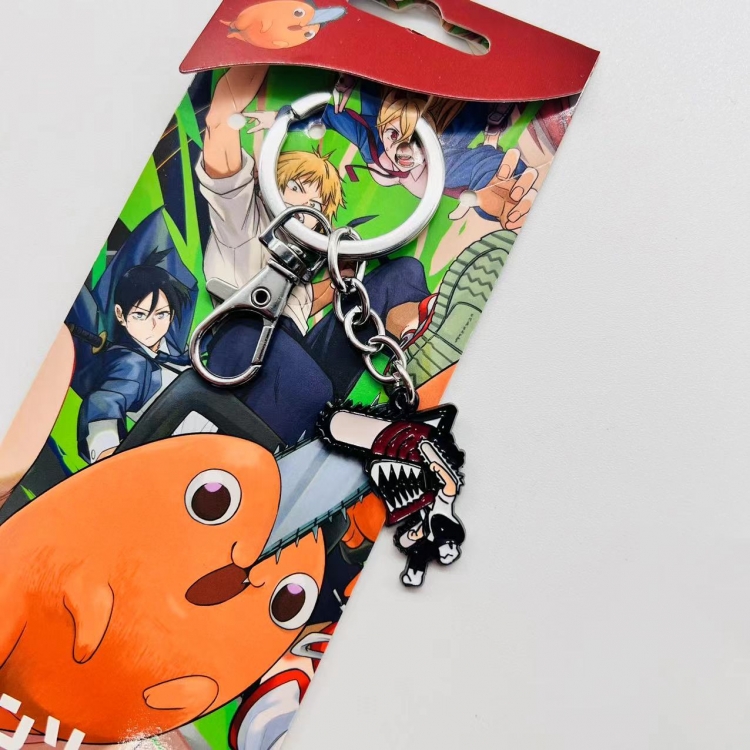 Chainsawman Anime Character metal keychain price for 5 pcs