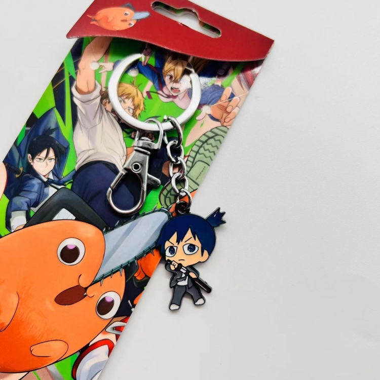 Chainsawman Anime Character metal keychain price for 5 pcs