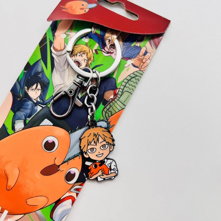Chainsawman Anime Character metal keychain price for 5 pcs