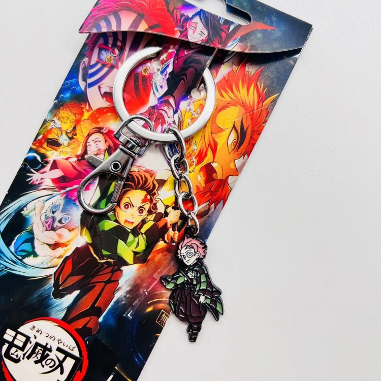  Demon Slayer Kimets Anime Character metal keychain price for 5 pcs