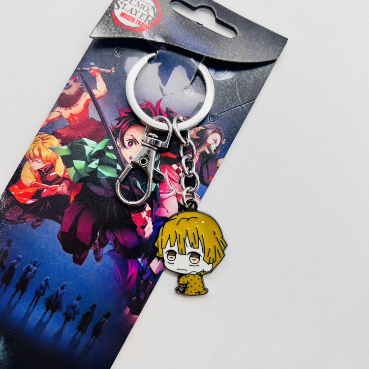  Demon Slayer Kimets Anime Character metal keychain price for 5 pcs