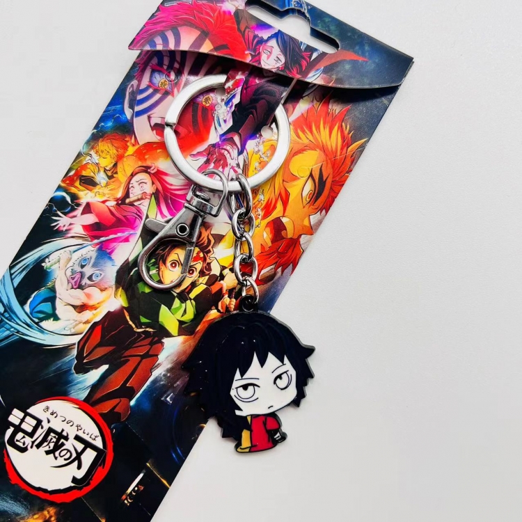  Demon Slayer Kimets Anime Character metal keychain price for 5 pcs