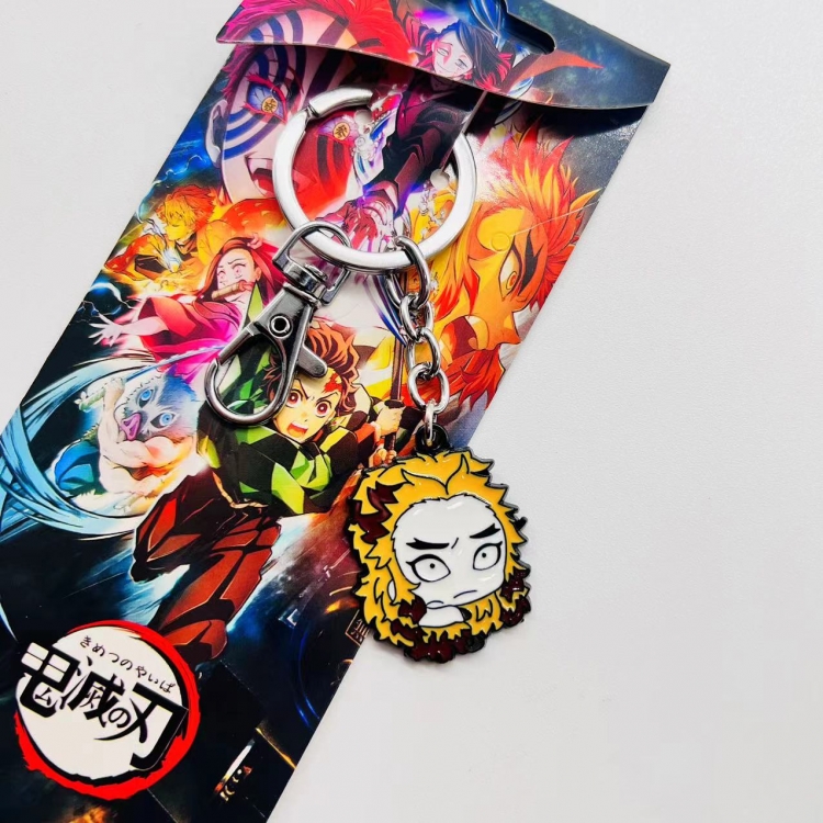  Demon Slayer Kimets Anime Character metal keychain price for 5 pcs
