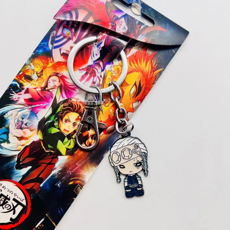  Demon Slayer Kimets Anime Character metal keychain price for 5 pcs