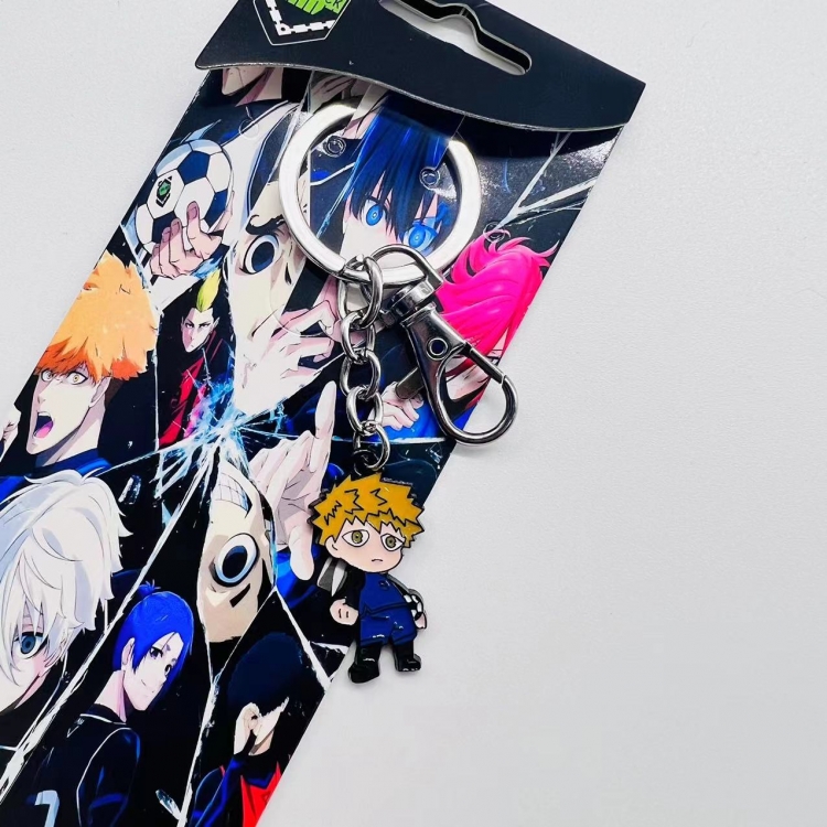 BLUE LOCK Anime Character metal keychain price for 5 pcs