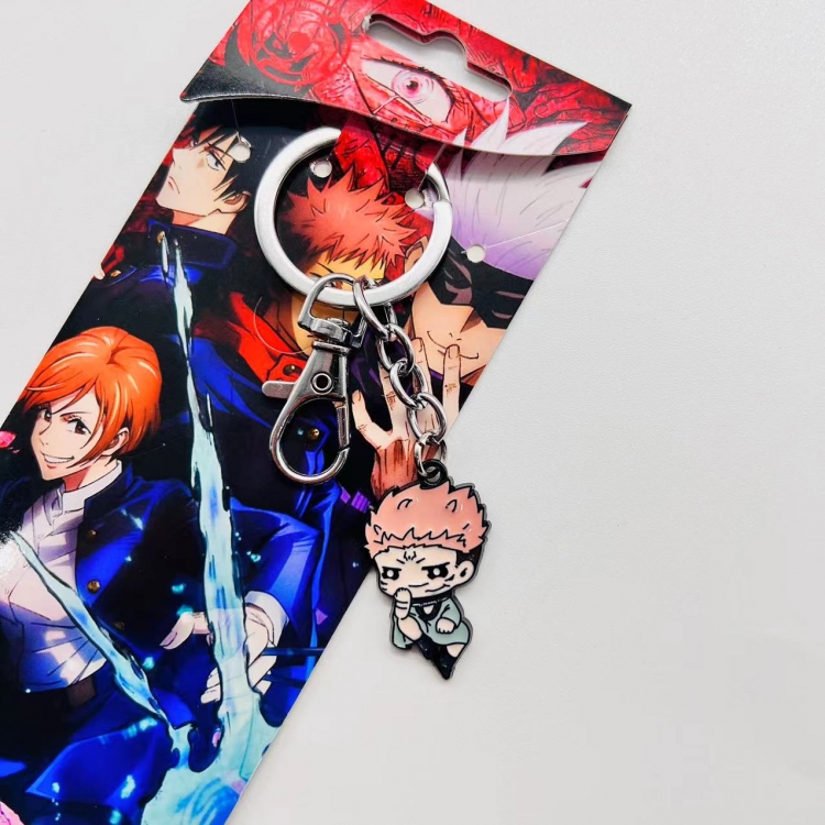 Jujutsu Kaisen Anime Character metal keychain price for 5 pcs