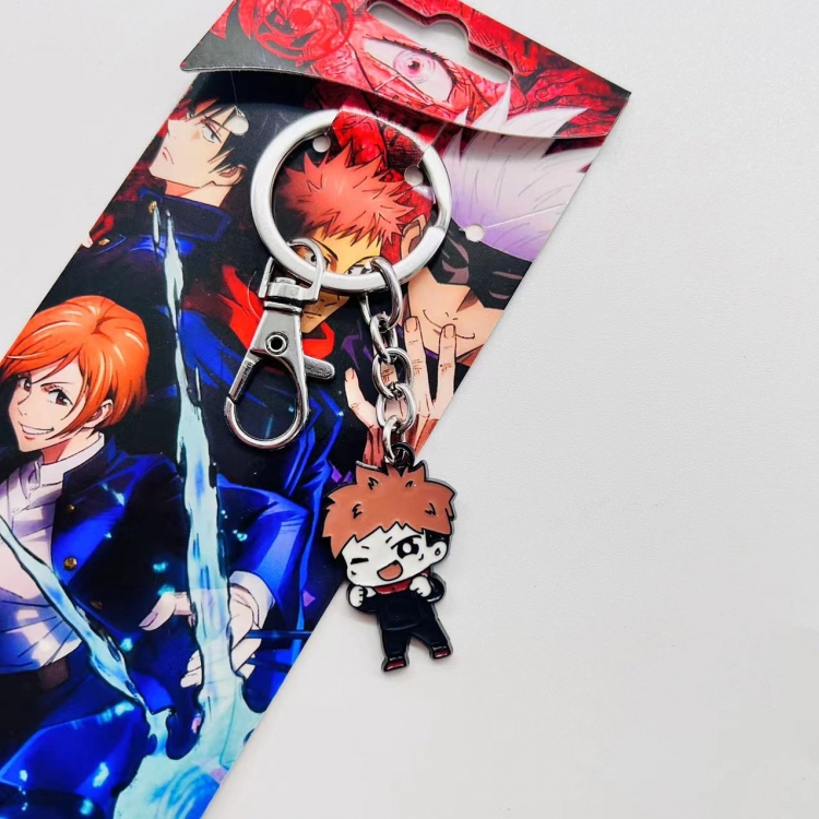 Jujutsu Kaisen Anime Character metal keychain price for 5 pcs