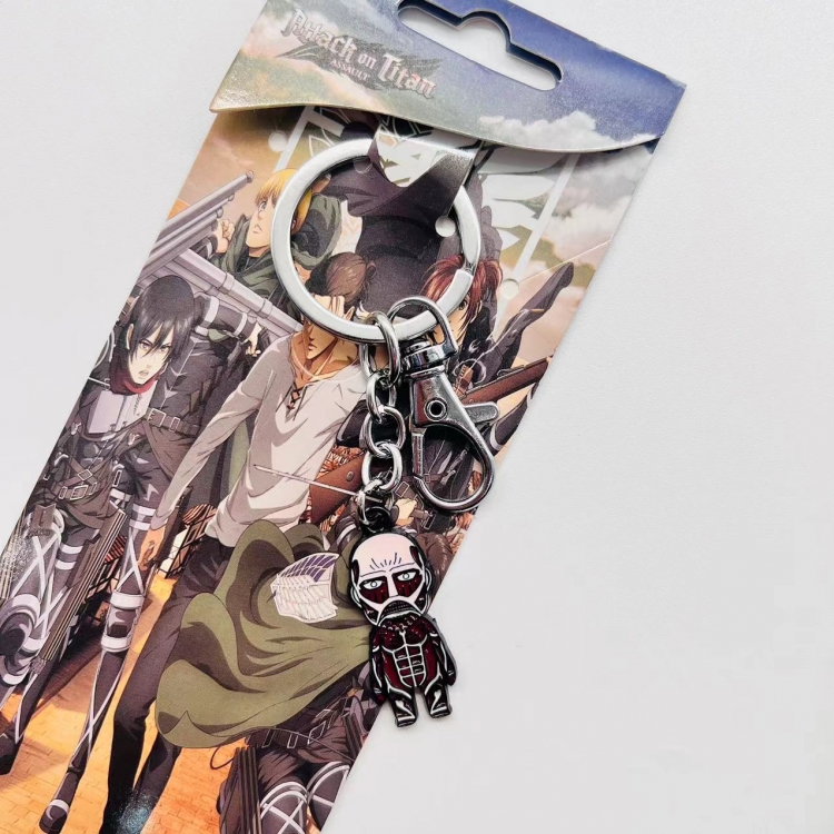 Shingeki no Kyojin Anime Character metal keychain price for 5 pcs