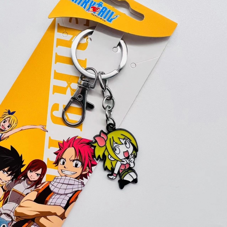 Fairy tail Anime Character metal keychain price for 5 pcs