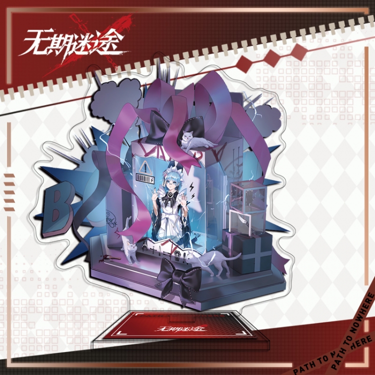 PathtoNowhere Anime characters acrylic Standing Plates Keychain 16cm