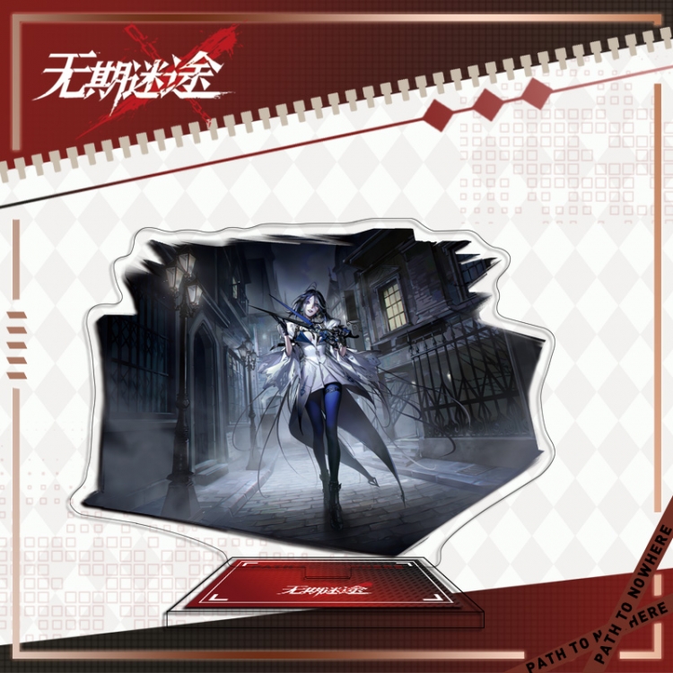 PathtoNowhere Anime characters acrylic Standing Plates Keychain 16cm