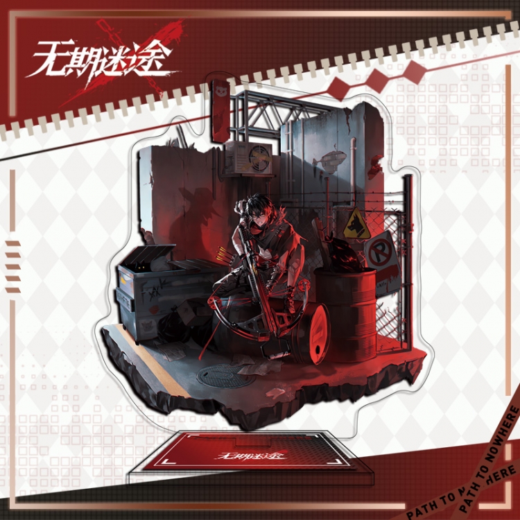 PathtoNowhere Anime characters acrylic Standing Plates Keychain 16cm