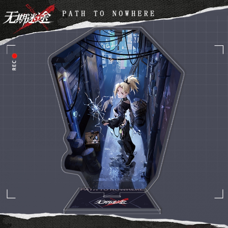 PathtoNowhere Anime characters acrylic Standing Plates Keychain 16cm
