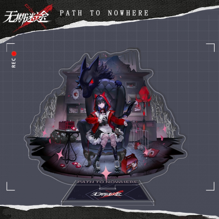 PathtoNowhere Anime characters acrylic Standing Plates Keychain 16cm