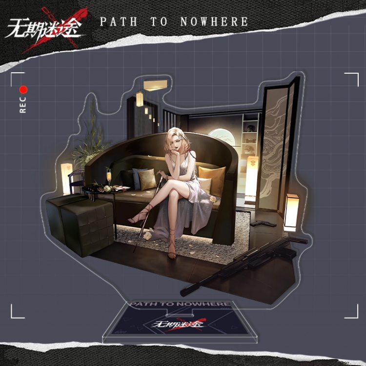 PathtoNowhere Anime characters acrylic Standing Plates Keychain 16cm