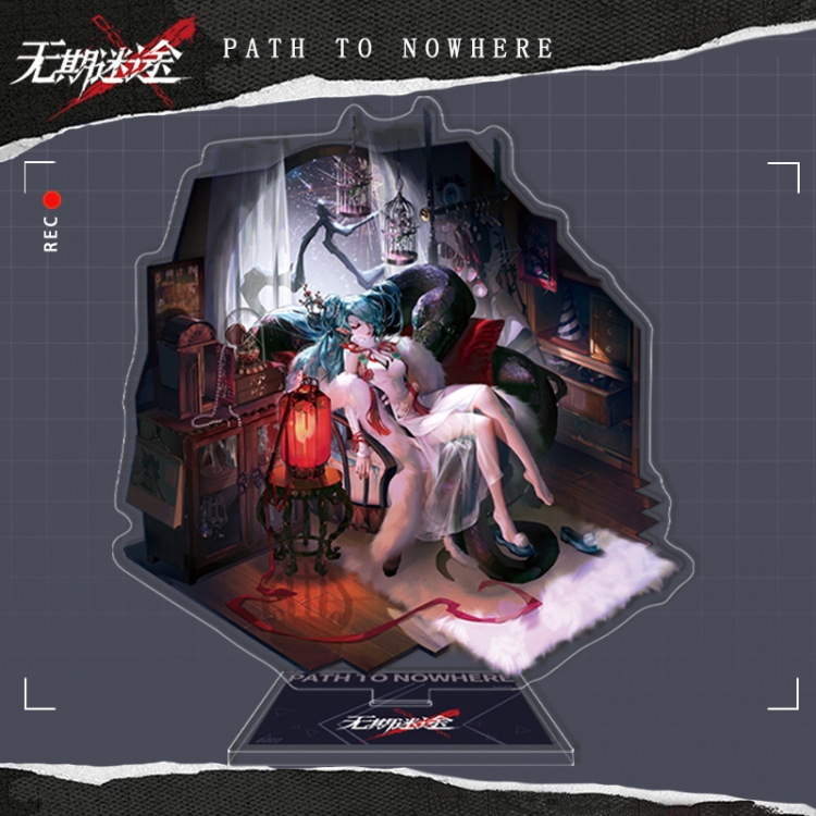 PathtoNowhere Anime characters acrylic Standing Plates Keychain 16cm