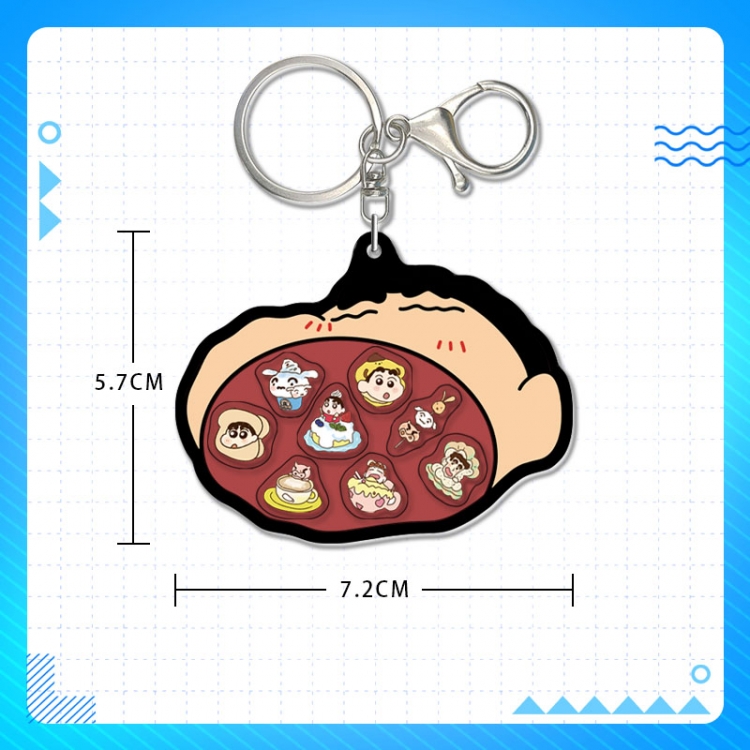 CrayonShin acrylic pendant bag charm keychain price for 5 pcs