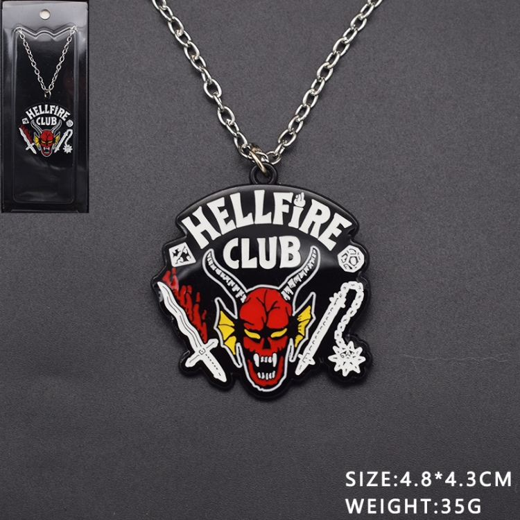 Stranger Things Anime cartoon metal necklace pendant price for 5 pcs