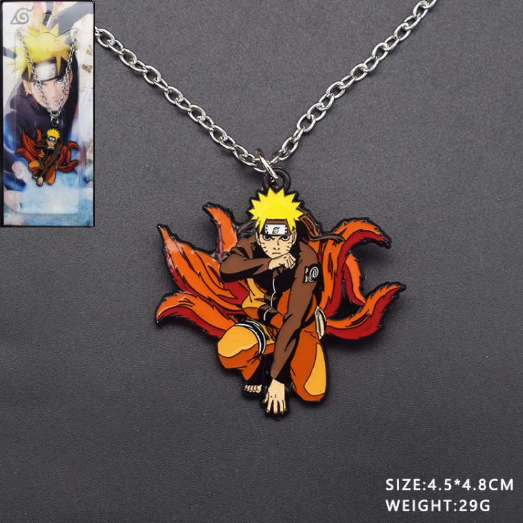 Naruto Anime cartoon metal necklace pendant price for 5 pcs
