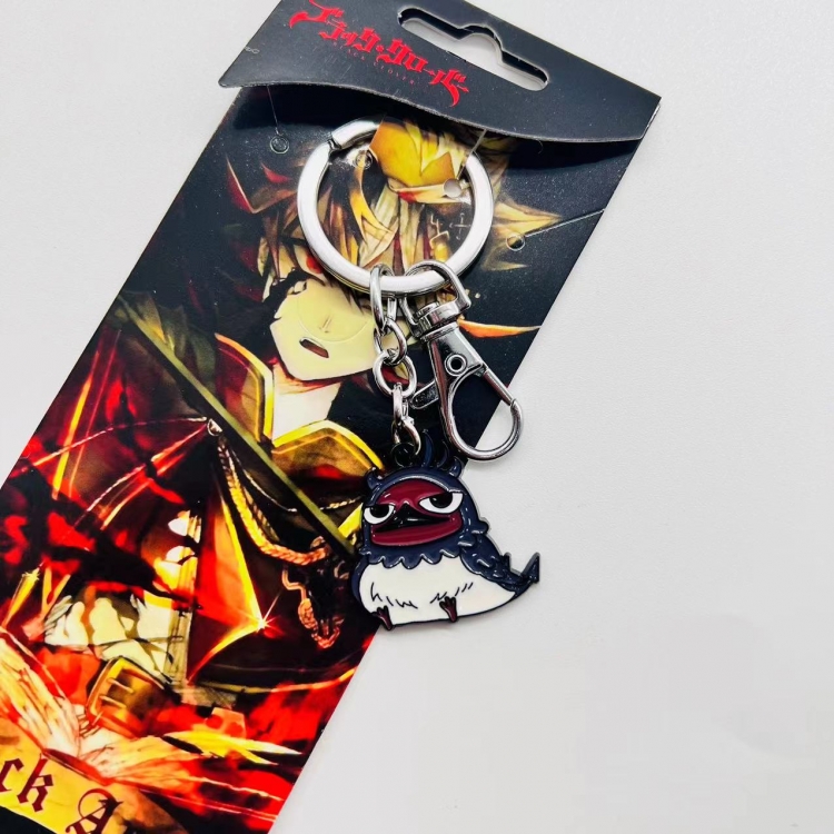 Black Clover Anime Character metal keychain price for 5 pcs