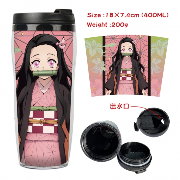 Demon Slayer Kimets Anime Starbucks leak proof and insulated cup 18X7.4CM 400ML