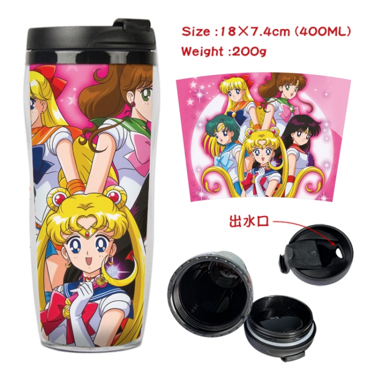 sailormoon Anime Starbucks leak proof and insulated cup 18X7.4CM 400ML