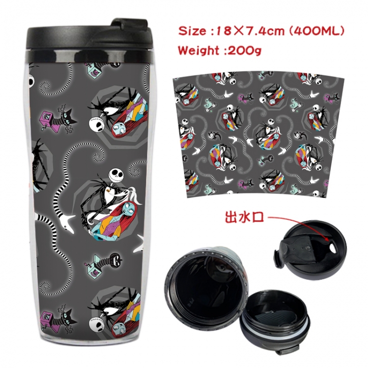 The Nightmare Before Christmas Anime Starbucks leak proof and insulated cup 18X7.4CM 400ML