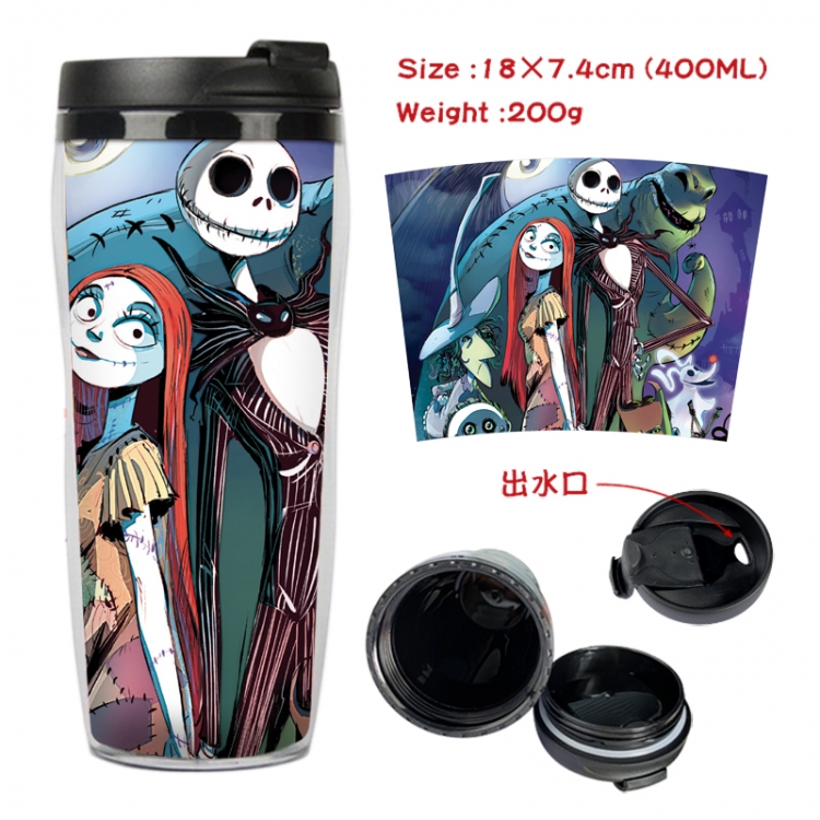 The Nightmare Before Christmas Anime Starbucks leak proof and insulated cup 18X7.4CM 400ML