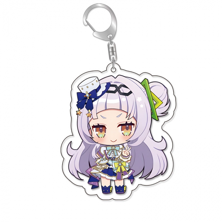 Virtual anchor Anime Acrylic Keychain Charm price for 5 pcs
