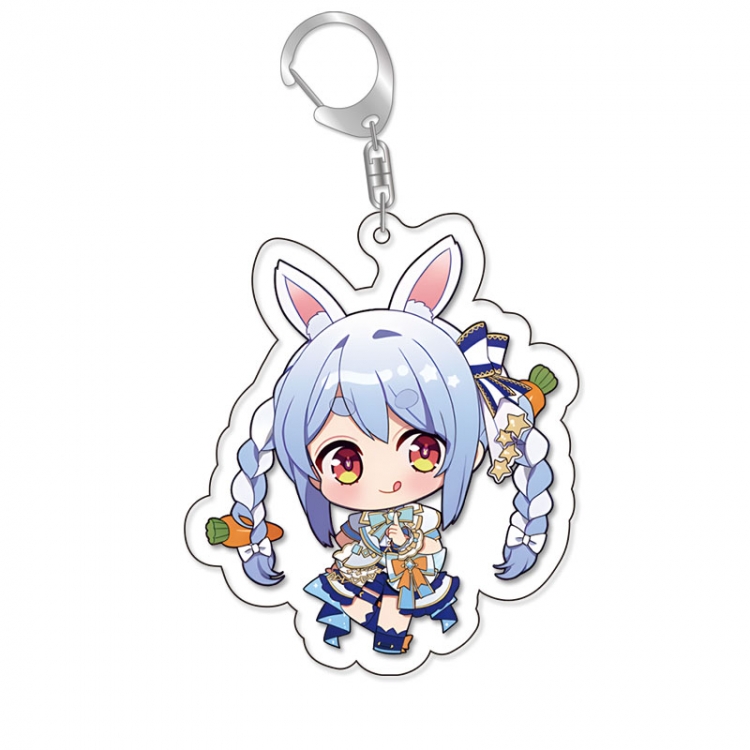 Virtual anchor Anime Acrylic Keychain Charm price for 5 pcs