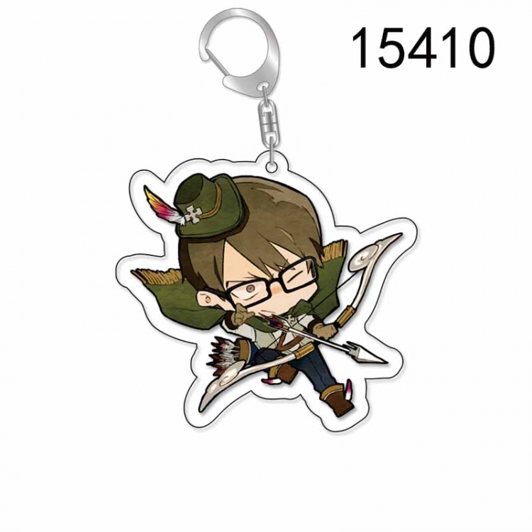 Fire Force Anime Acrylic Keychain Charm price for 5 pcs