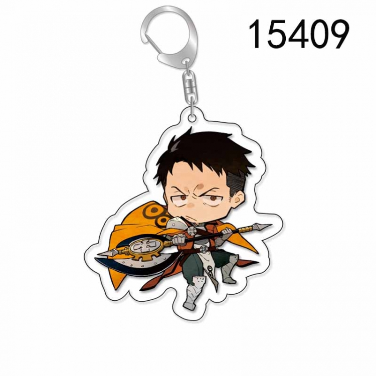 Fire Force Anime Acrylic Keychain Charm price for 5 pcs