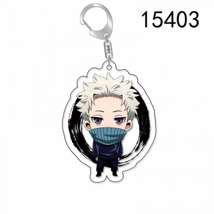 Jujutsu Kaisen Anime Acrylic Keychain Charm price for 5 pcs