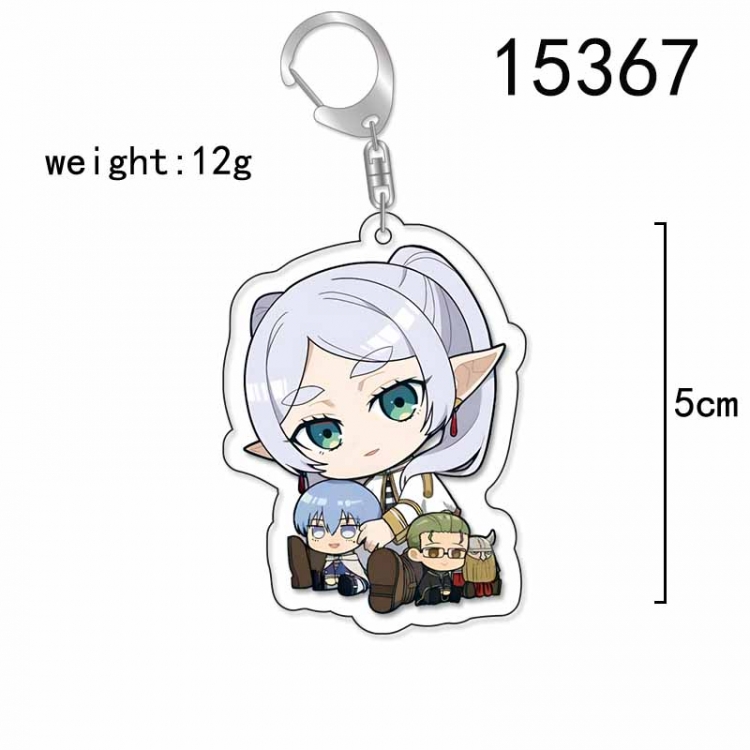 Frieren: Beyond Journey's End Anime Acrylic Keychain Charm price for 5 pcs