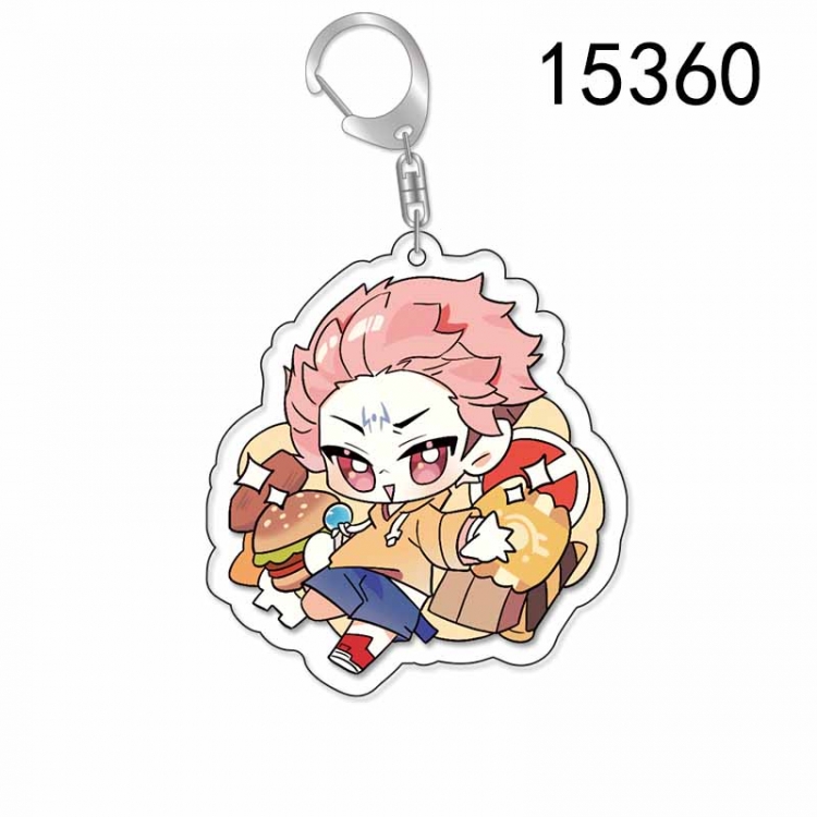 Jujutsu Kaisen Anime Acrylic Keychain Charm price for 5 pcs