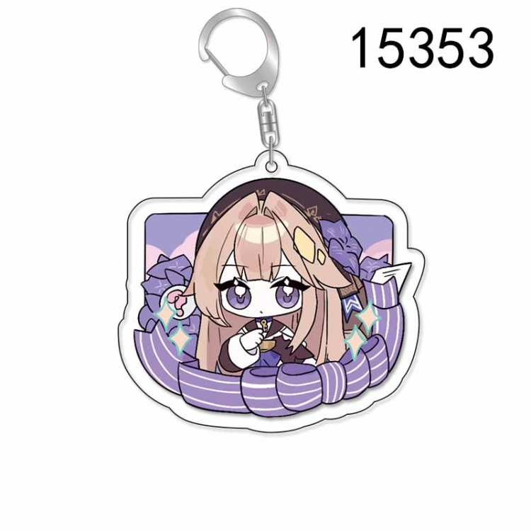 Honkai: Star Rail Anime Acrylic Keychain Charm price for 5 pcs