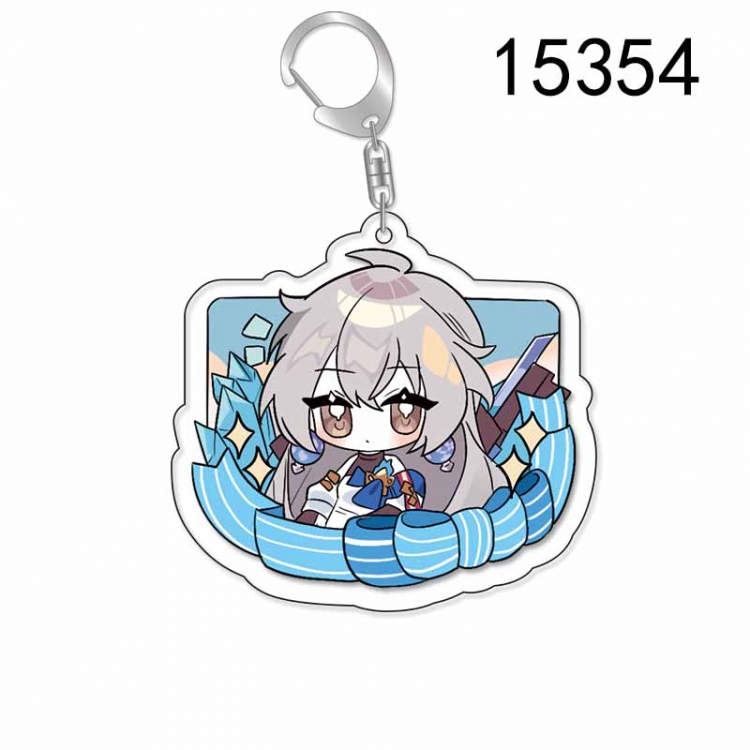 Honkai: Star Rail Anime Acrylic Keychain Charm price for 5 pcs