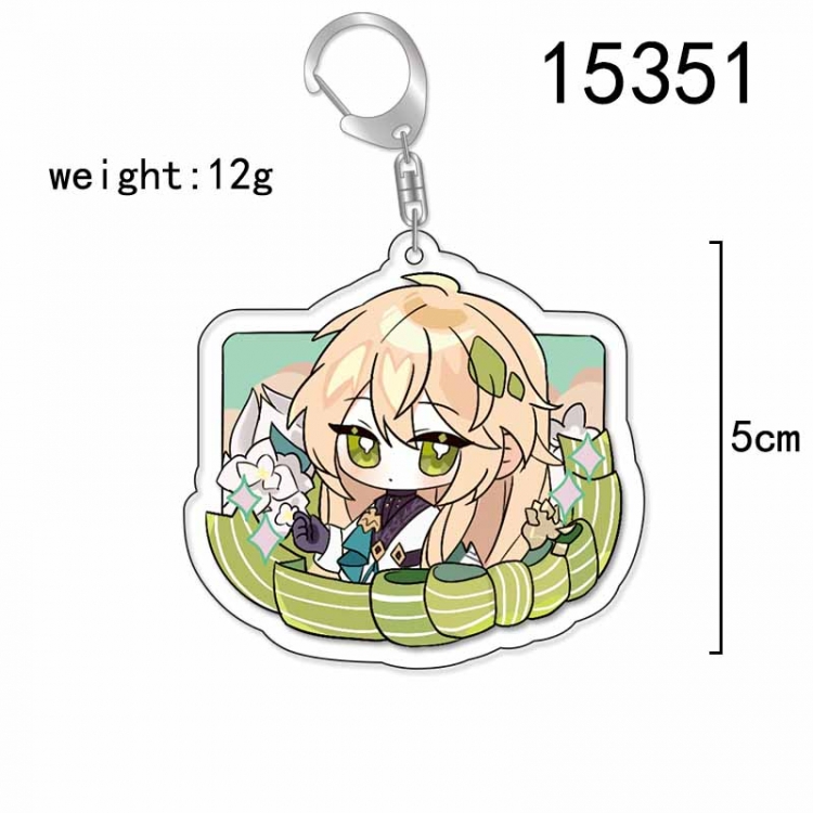 Honkai: Star Rail Anime Acrylic Keychain Charm price for 5 pcs