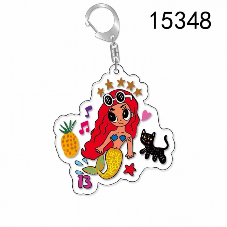  Karol G Anime Acrylic Keychain Charm price for 5 pcs